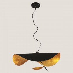 LIGHT FIXTURES HANGING LED 12W Φ60x130 GOLD/BLACK 144-16016 LIGHT FIXTURES HANGING LED 12W Φ60x130 GOLD/BLACK 144-16016