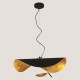 LIGHT FIXTURES HANGING LED 12W Φ60x130 GOLD/BLACK 144-16016