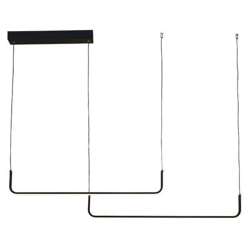 ПЕНДЕЛ LED 40W ЧЕРЕН L120*H120CM, 3 CCT