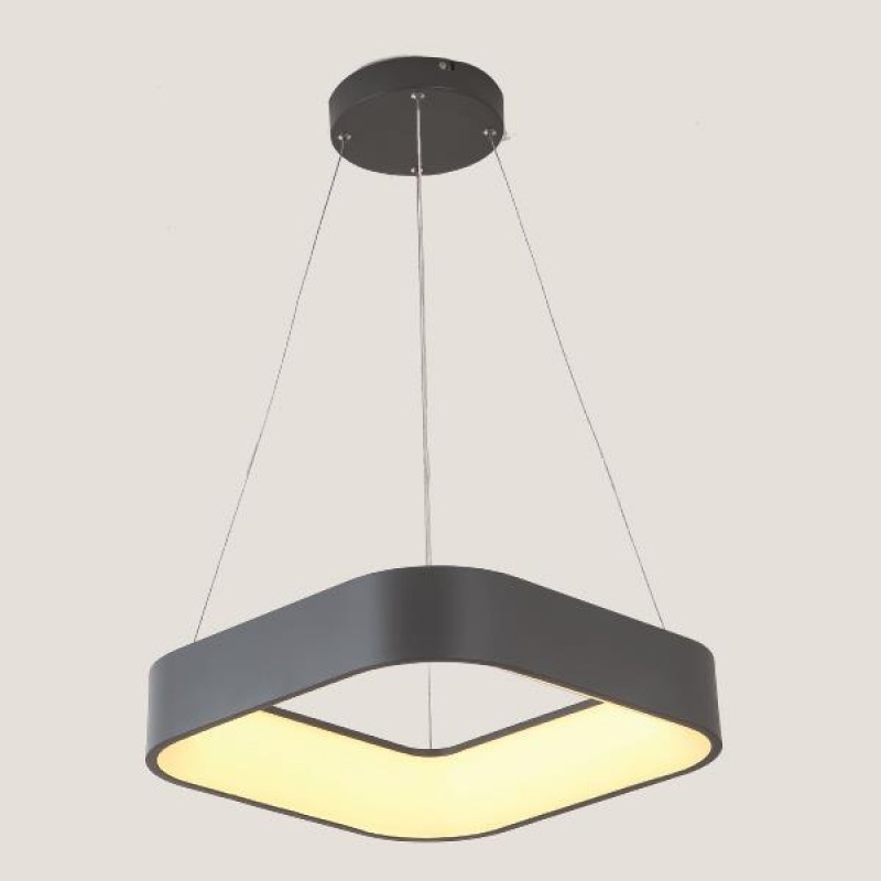 ПЕНДЕЛ КВАДРАТЕН LED 40W 3000K СИВ ПЕНДЕЛ КВАДРАТЕН LED 40W 3000K СИВ