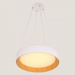 ПЕНДЕЛ КРЪГЪЛ LED 50W 3000K Ø60 БЯЛ/ДЪБ ПЕНДЕЛ КРЪГЪЛ LED 50W 3000K Ø60 БЯЛ/ДЪБ