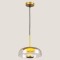 LIGHT FIXTURES HANGING GLASS LED 7W Φ23x200 TRANSPARENT 144-18002
