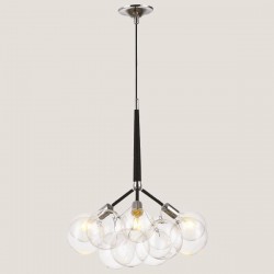 LIGHT FIXTURES HANGING 3xE27 Φ45x60 BLACK 144-20009 LIGHT FIXTURES HANGING 3xE27 Φ45x60 BLACK 144-20009