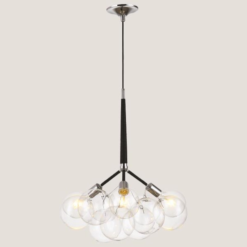 LIGHT FIXTURES HANGING 3xE27 Φ45x60 BLACK 144-20009 LIGHT FIXTURES HANGING 3xE27 Φ45x60 BLACK 144-20009