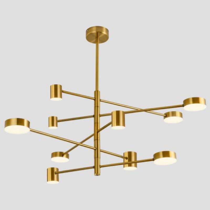 ПЕНДЕЛ TEN FOLD LED 60W ЗЛАТИСТ