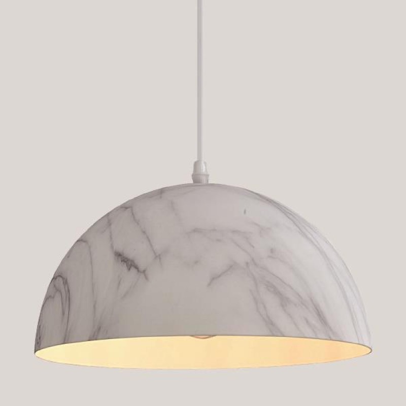 HIGH BAY LIGHTING E27 Φ400x200 WHITE/MARBLE 144-27011 HIGH BAY LIGHTING E27 Φ400x200 WHITE/MARBLE 144-27011