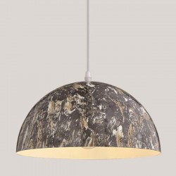 HIGH BAY LIGHTING E27 Φ400x200 BLACK/MARBLE 144-27012 HIGH BAY LIGHTING E27 Φ400x200 BLACK/MARBLE 144-27012