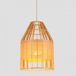 ПЕНДЕЛ SIMPLE E27 Ø400X400 ДЪРВО ПЕНДЕЛ SIMPLE E27 Ø400X400 ДЪРВО