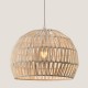 LIGHT FIXTURES HANGING SIMPLE E27 Φ360x260 WHITE ROPE 144-32001 LIGHT FIXTURES HANGING SIMPLE E27 Φ360x260 WHITE ROPE 144-32001