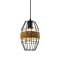 CEILING LIGHT FIXTURE Ε27 165,5*H157,5 ROPE & METAL 144-32008