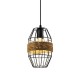 CEILING LIGHT FIXTURE Ε27 165,5*H157,5 ROPE & METAL 144-32008 CEILING LIGHT FIXTURE Ε27 165,5*H157,5 ROPE & METAL 144-32008