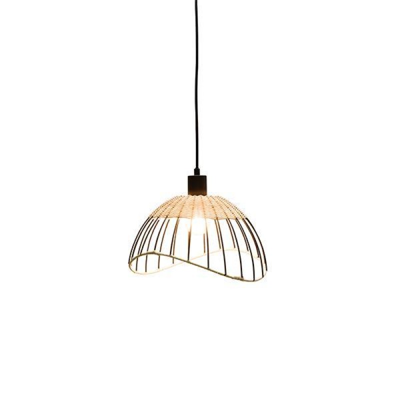 LIGHT FIXTURES HANGING SIMPLE E27 max 40W D30*H175cm RATTAN 144-33009 LIGHT FIXTURES HANGING SIMPLE E27 max 40W D30*H175cm RATTAN 144-33009