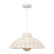 ПЕНДЕЛ RATTAN БЯЛ E27 60W