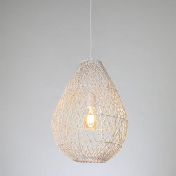ПЕНДЕЛ RATTAN БЯЛ E27 60W ПЕНДЕЛ RATTAN БЯЛ E27 60W