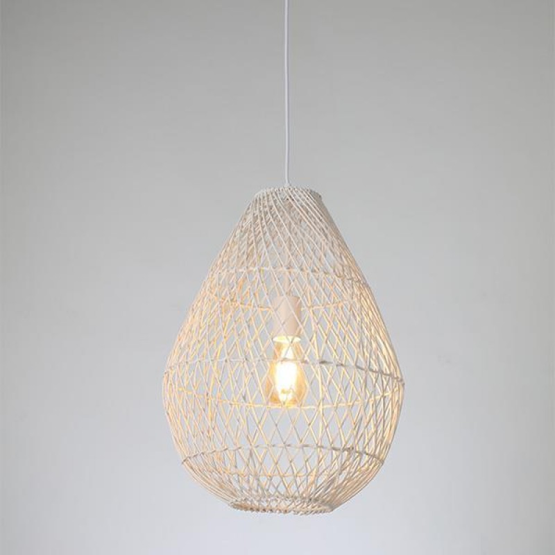 ПЕНДЕЛ RATTAN БЯЛ E27 60W ПЕНДЕЛ RATTAN БЯЛ E27 60W