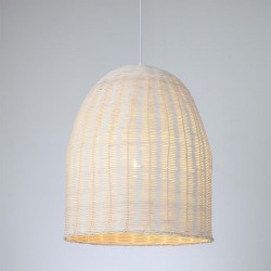 ПЕНДЕЛ RATTAN БЯЛ E27 60W ПЕНДЕЛ RATTAN БЯЛ E27 60W