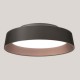 CEILING LIGHT FIXTURE LED 30W Φ450x90 3000K BLACK/COFFEE GOFRE 144-51008