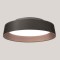 CEILING LIGHT FIXTURE LED 60W Φ700x90 3000K BLACK/COFFEE GOFRE 144-51009