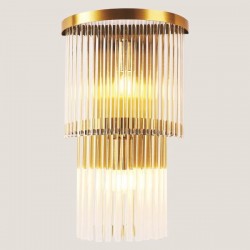 ARTE ILLUMINA WALL MOUNTED FIXTURE 2xΕ14 25x43 GOLD 144-52000 ARTE ILLUMINA WALL MOUNTED FIXTURE 2xΕ14 25x43 GOLD 144-52000