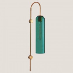 WALL MOUNTED E27 10x70 GREEN/GOLD 144-56001 WALL MOUNTED E27 10x70 GREEN/GOLD 144-56001
