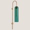 WALL MOUNTED  E27 10x70 GREEN/GOLD 144-56001
