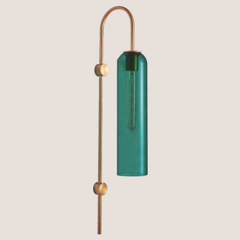 WALL MOUNTED E27 10x70 GREEN/GOLD 144-56001 WALL MOUNTED E27 10x70 GREEN/GOLD 144-56001