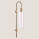WALL MOUNTED E27 10x70 TRANSPARENT/GOLD 144-56002 WALL MOUNTED E27 10x70 TRANSPARENT/GOLD 144-56002