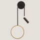 WALL MOUNTED STICK LED A 13W 20x48 BLACK/GOLD 144-58006 WALL MOUNTED STICK LED A 13W 20x48 BLACK/GOLD 144-58006