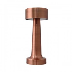НАСТОЛНА LED ЛАМПА СЪС СЕНЗОР И АКУМУЛАТОР ROSE GOLD