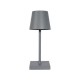 TABLE LAMP TOUCH RECHARGEABLE LED  3,5W ELEPHANT GREY 144-70014