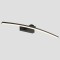 Light Fixtures for Tableau  LED 10W 3000Κ 50x8,5x12 Black Matt 144-81000