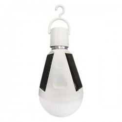 LED КРУШКА ЗА АВАРИЙНО ОСВЕТЛЕНИЕ 7W E27 СЪС СОЛАРЕН ПАНЕЛ