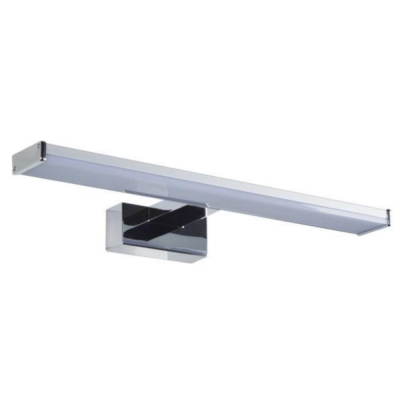 LIGHT FIXTURE FOR BATHROOM 8W 3000K 400x121x42 IP44 NICKEL 145-21507 LIGHT FIXTURE FOR BATHROOM 8W 3000K 400x121x42 IP44 NICKEL 145-21507