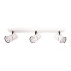 SPOT BAR TRIPLE GU10 WHITE/ BLACK 145-25008 SPOT BAR TRIPLE GU10 WHITE/ BLACK 145-25008