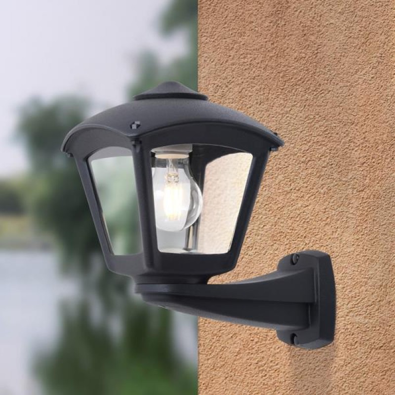 FUMAGALLI WALL LIGHT NARDO ROBY SQUARE BLACK UP Ε27 145-26070 FUMAGALLI WALL LIGHT NARDO ROBY SQUARE BLACK UP Ε27 145-26070