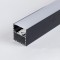 LINEAR SURFACE LIGHT FIXTURE 107,1W 3,0m 6500Κ 35-40V 80Χ70 BLACK 145-50843