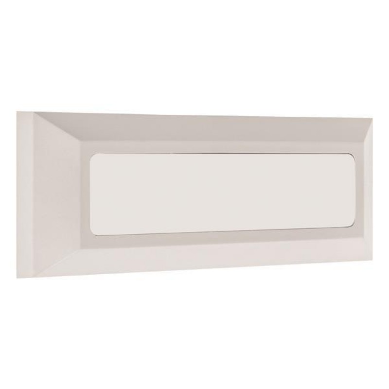 LED СТЪПКОВО ОСВЕТЛЕНИЕ ЗА СТЕНА 4W IP65 3000K 200X80MM БЯЛО LED СТЪПКОВО ОСВЕТЛЕНИЕ ЗА СТЕНА 4W IP65 3000K 200X80MM БЯЛО