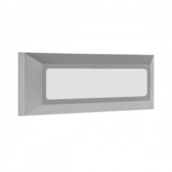 WALL MOUNTED LED SLIM STEP LIGHT 4W IP65 230V 3CCT 230X80mm GREY PRO 145-52072 WALL MOUNTED LED SLIM STEP LIGHT 4W IP65 230V 3CCT 230X80mm GREY PRO 145-52072