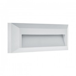 СТЕННА LED СТЪПКОВИДНА ЛАМПА 2W IP65 3CCT БЯЛА СТЕННА LED СТЪПКОВИДНА ЛАМПА 2W IP65 3CCT БЯЛА