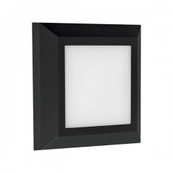 СТЕННО LED СТЪПАЛОВИДНО СВЕТИЛО 3W IP65 230V 3CCT 125X125MM ЧЕРНО СТЕННО LED СТЪПАЛОВИДНО СВЕТИЛО 3W IP65 230V 3CCT 125X125MM ЧЕРНО
