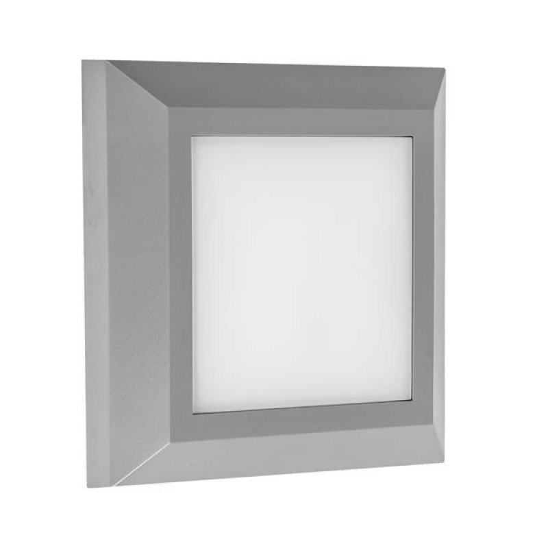 LED СТЪПКОВО ОСВЕТЛЕНИЕ ЗА СТЕНА 3W 3CCT IP65 СИВО LED СТЪПКОВО ОСВЕТЛЕНИЕ ЗА СТЕНА 3W 3CCT IP65 СИВО