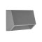 WALL MOUNTED LED SLIM STEP LIGHT 3W IP65 230V 3CCT 60X70mm DARK GREY PRO 145-52092