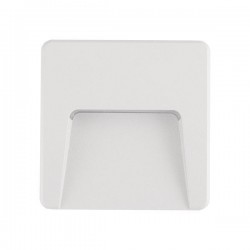 WALL MOUNTED LED SLIM STEP LIGHT 3W IP65 230V 3CCT 120X120mm WHITE PRO 145-52096 WALL MOUNTED LED SLIM STEP LIGHT 3W IP65 230V 3CCT 120X120mm WHITE PRO 145-52096