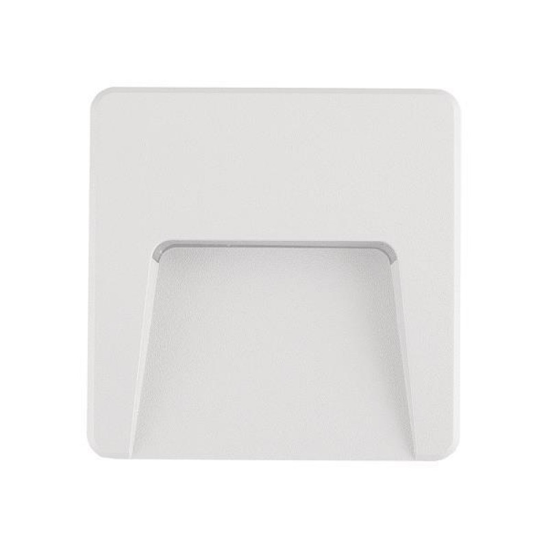 WALL MOUNTED LED SLIM STEP LIGHT 3W IP65 230V 3CCT 120X120mm WHITE PRO 145-52096 WALL MOUNTED LED SLIM STEP LIGHT 3W IP65 230V 3CCT 120X120mm WHITE PRO 145-52096
