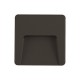 WALL MOUNTED LED SLIM STEP LIGHT 3W IP65 230V 3CCT 120X120mm BLACK PRO 145-52099 WALL MOUNTED LED SLIM STEP LIGHT 3W IP65 230V 3CCT 120X120mm BLACK PRO 145-52099
