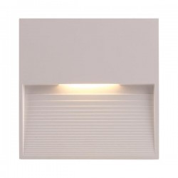 СТЕННА ЛАМПА LED SLIM 3W 3000K IP65 БЯЛА