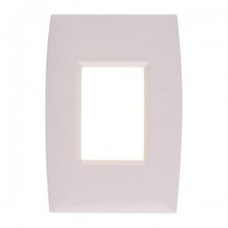LED ВГРАДЕНА СТЕННА ЛАМПА SLIM 2W 3000K IP65 БЯЛА LED ВГРАДЕНА СТЕННА ЛАМПА SLIM 2W 3000K IP65 БЯЛА