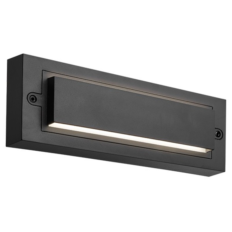 LED АПЛИК ЗА СТЕНА 6W 3CCT IP65 ЧЕРЕН SENARIO LED АПЛИК ЗА СТЕНА 6W 3CCT IP65 ЧЕРЕН SENARIO