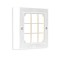 LED СТЕННА ЛАМПА 6W 3CCT IP65 БЯЛА