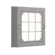 LED СТЕННО ТЯЛО 6W 3CCT IP65 ТЪМНО СИВО